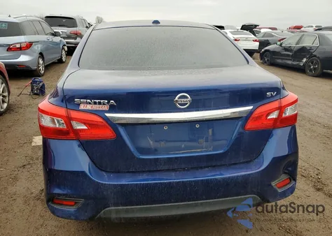 2016 Nissan Sentra S z USA, uszkodzony, nr VIN 3N1AB7AP8GY318521